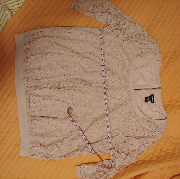 Torrid Blush Pink Lace Pullover Jacket - Picture 6 of 6